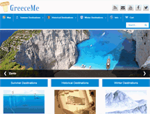 Tablet Screenshot of greeceme.com